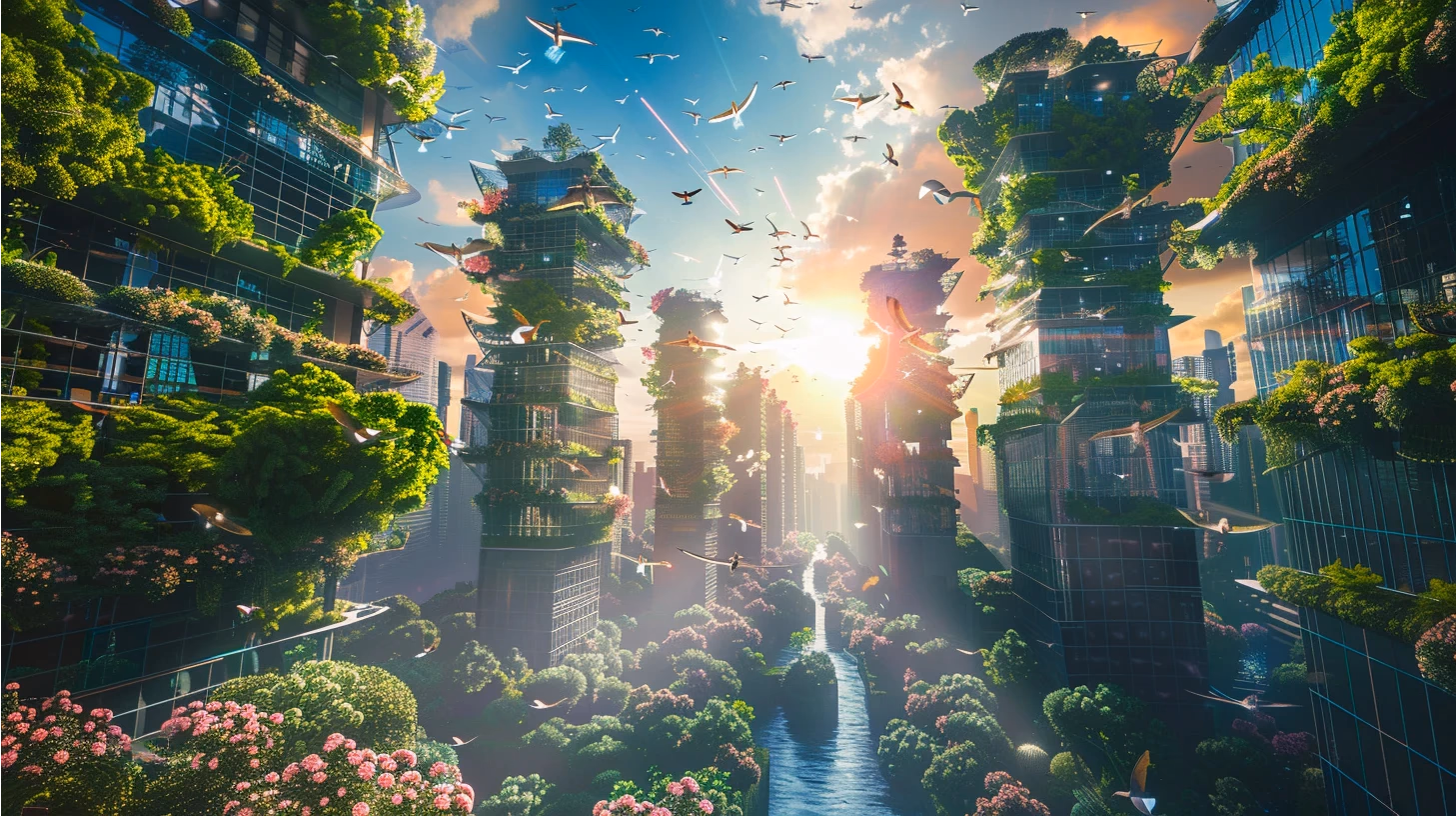 Scenarios of hopeful futures: A Solarpunk utopia